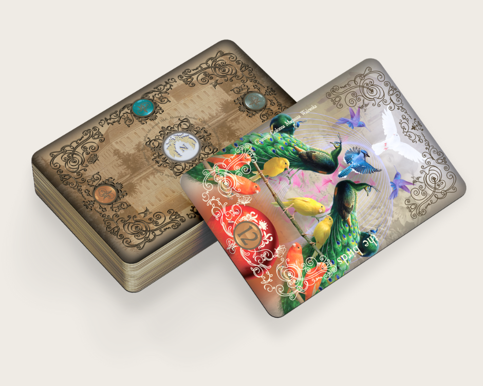 Lenormand önismereti kártyacsomag A lengyel feleség – A szalonok szibillája könyvhöz